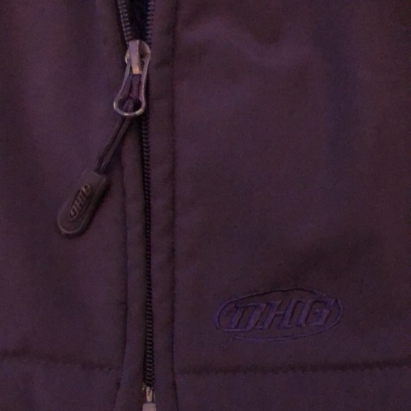 DHG Dutch Harbor Gear Authentic size Large jacket - purple, fury inside lining - Picture 5 of 9